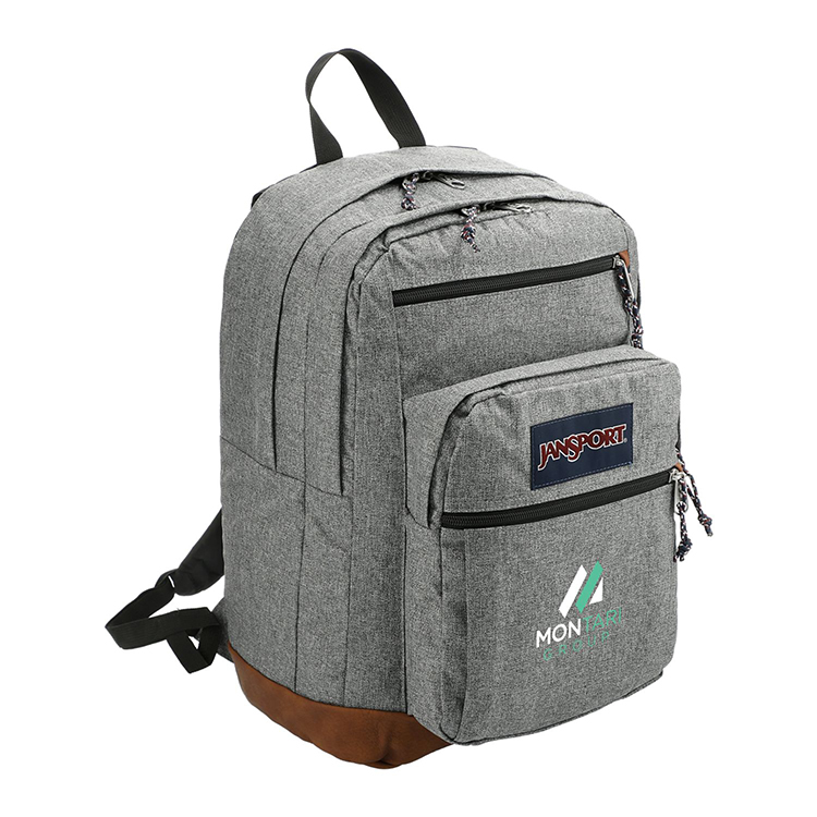 Gray JanSport Cool Student Laptop Backpack - 15